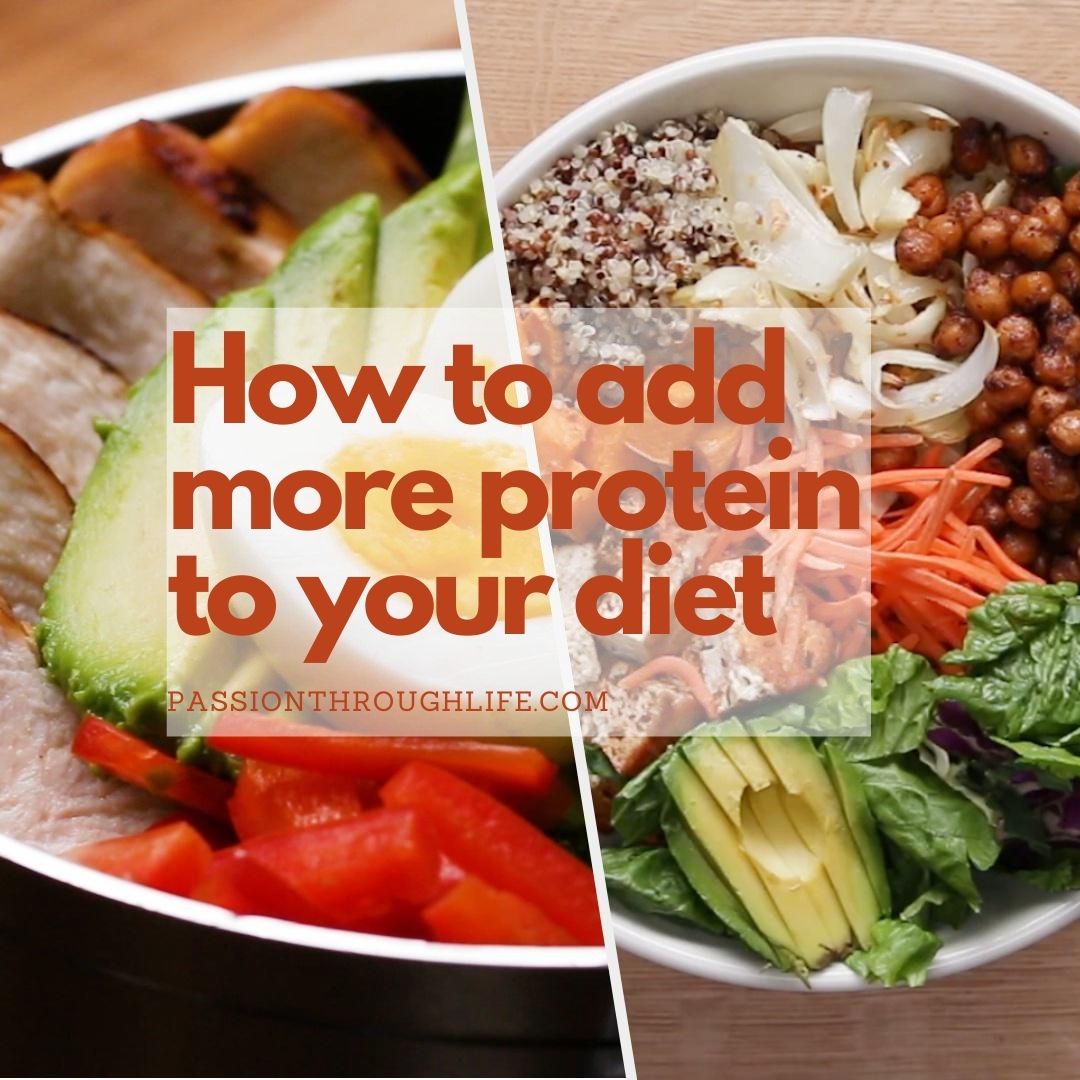 How to add more protein to your diet, including meal examples (+vegan ...